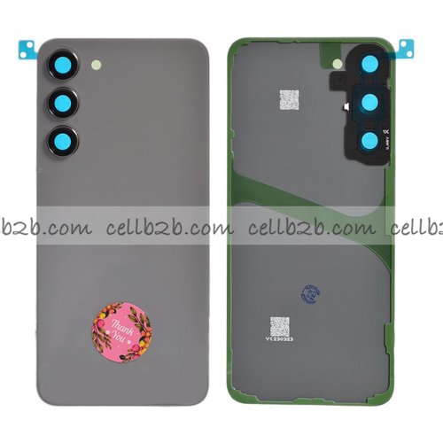 Tapa Trasera Samsung S23 Plus S916B Gris CON LENTE
