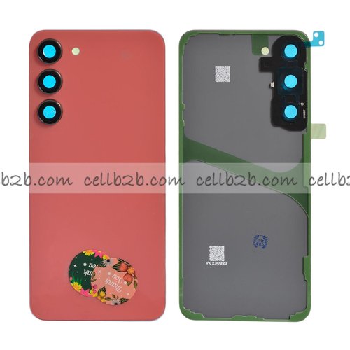 Tapa Trasera Samsung S23 Plus S916B Roja CON LENTE