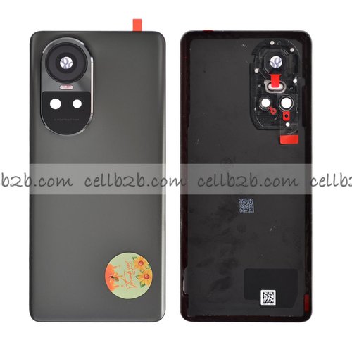 Tapa Trasera para OPPO Reno 10 5G Gris Original CON LENTE