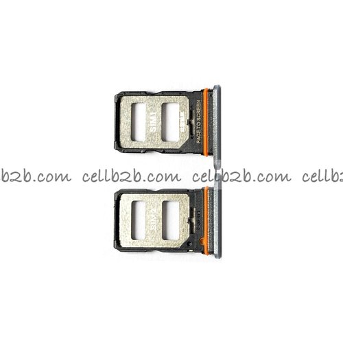 Bandeja SIM para Xiaomi Poco F4 GT Plateada