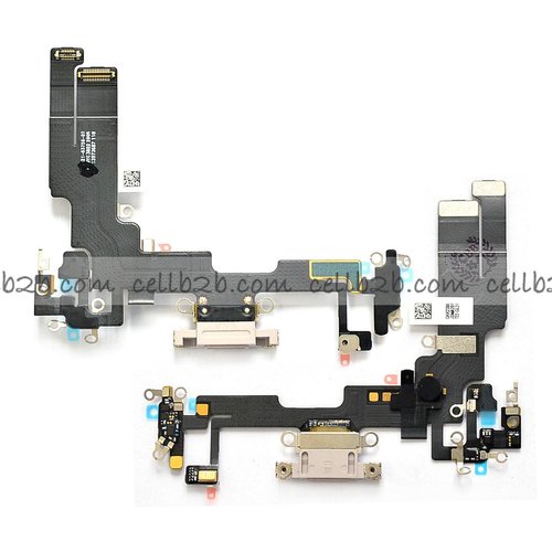 Flex de Carga para iPhone 14 Lila Original Desmontaje