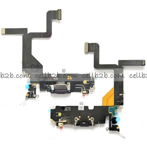 Flex de Carga para iPhone 14 Pro Lila Original Desmontaje
