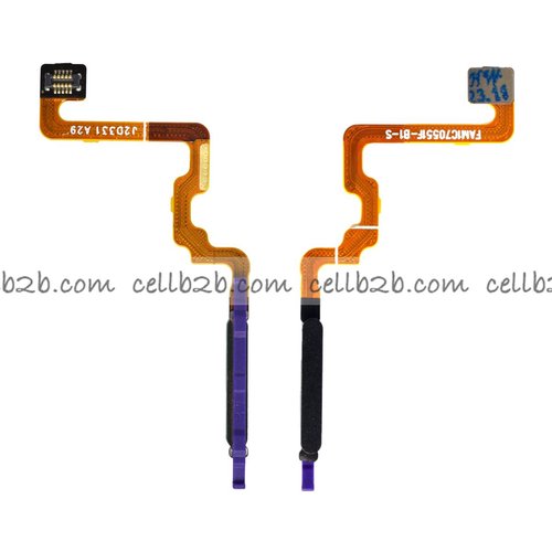 Flex Lector de Huella para Xiaomi Redmi 12 4G/5G Negro