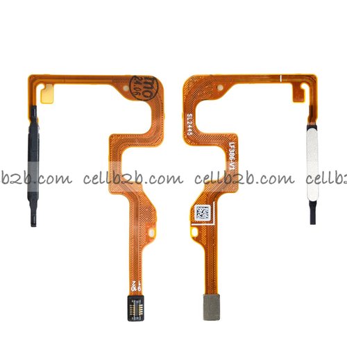 Flex Lector de Huella para Honor X7A Plateado