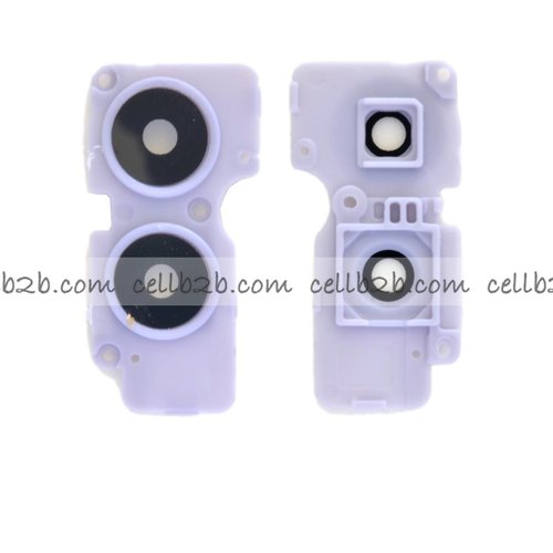 Cristal Cámara + Marco para Samsung A05 A055F Plateado