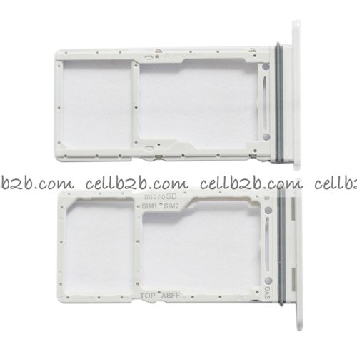 Bandeja de SIM para Samsung A26 5G A266B Blanca