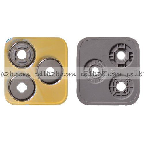 Cristal Cámara + Marco para Realme C53 Dorado
