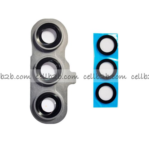 Cristal Cámara + Marco para Samsung S23 FE 5G S711B Negro