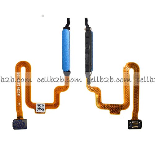 Flex Lector de Huella para Xiaomi Poco M4 Pro 5G Azul