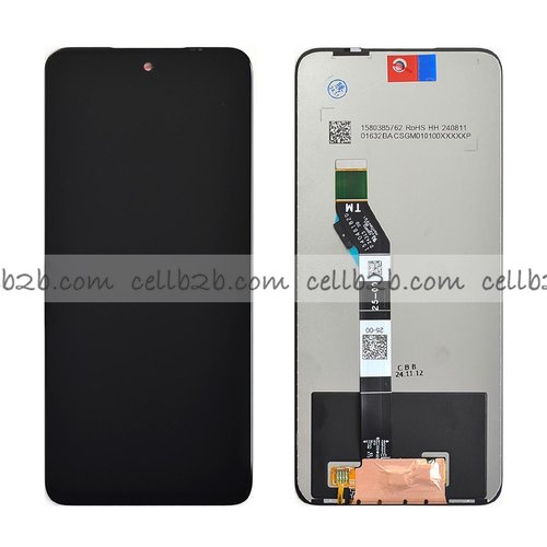 Original Nueva Pantalla Motorola Moto G35 5G Negra Completa LCD+Táctil