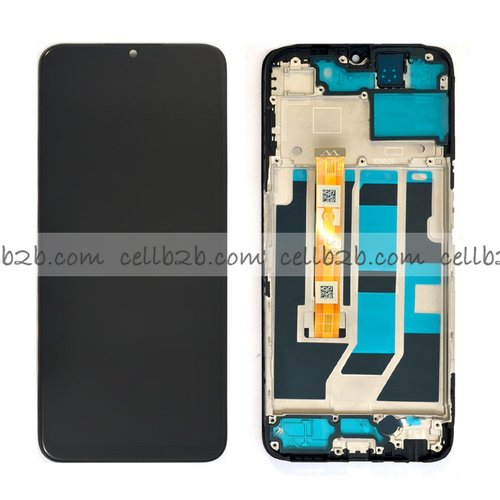 Original Pantalla OPPO A58 5G / A78 5G Negra CON MARCO Completa LCD+Tactil