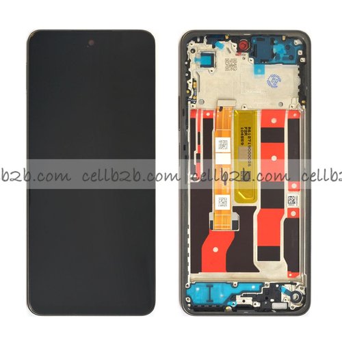 Original Pantalla OPPO A5 Pro 5G Negra CON MARCO Completa LCD+Tactil