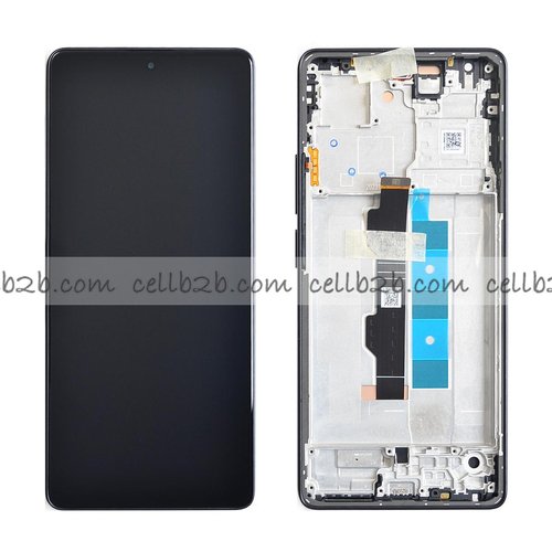 *Pantalla Xiaomi Redmi Note 13 Pro 4G / Poco M6 Pro 4G 2024 Negro Con Marco Completa LCD+Táctil SERVICE PACK
