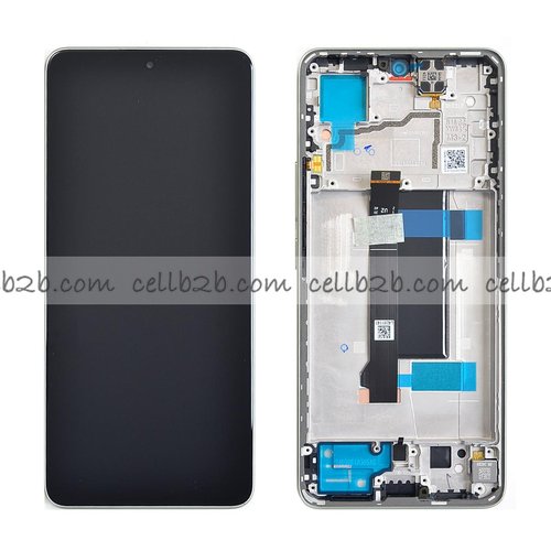 *Pantalla Xiaomi Redmi Note 13 Pro 5G / Poco X6 5G 2023 CON MARCO Verde Completa LCD+Táctil SERVICE PACK