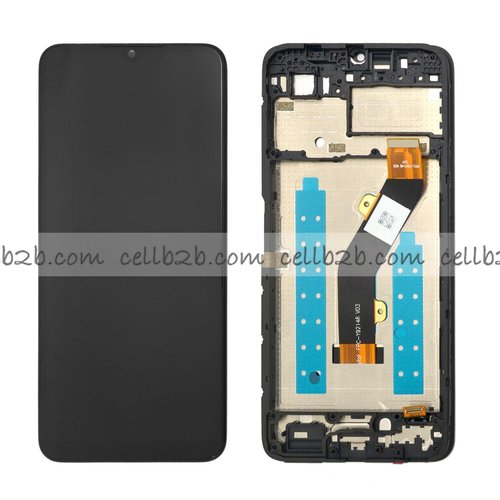 Pantalla ZTE Blade A35E Negra CON MARCO Completa LCD+Táctil