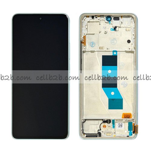 Pantalla Xiaomi Redmi Note 14 5G / Poco M7 Pro 5G OLED Verde CON MARCO LCD+Tactil Completa