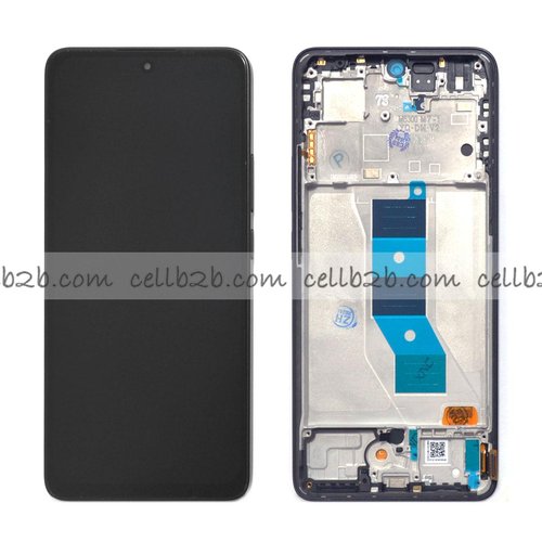Pantalla Xiaomi Redmi Note 14 5G / Poco M7 Pro 5G OLED Negra CON MARCO LCD+Tactil Completa