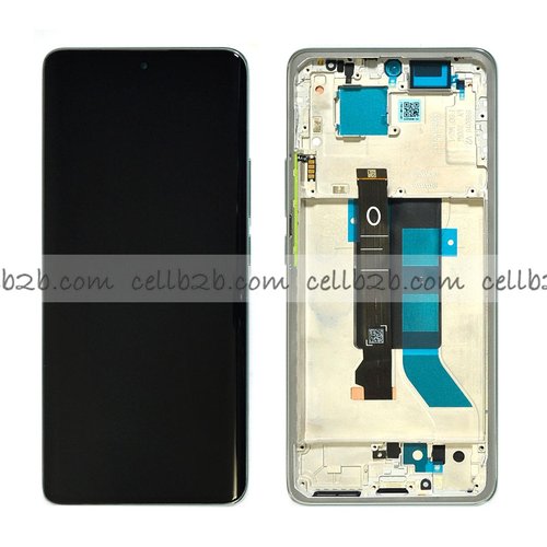 Original Nueva Pantalla Xiaomi Redmi Note 14 Pro 5G / Poco X7 5G Verde CON MARCO LCD+Tactil Completa
