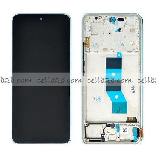 Pantalla Xiaomi Redmi Note 14 5G / Poco M7 Pro 5G INCELL Verde CON MARCO LCD+Tactil Completa