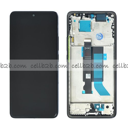 Pantalla Xiaomi Redmi Note 14 Pro 5G / Poco X7 5G INCELL Negra CON MARCO LCD+Tactil Completa