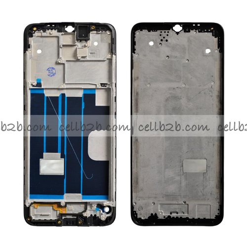 Carcasa Frontal para OPPO A9 2020 Negra (Versión Internacional)