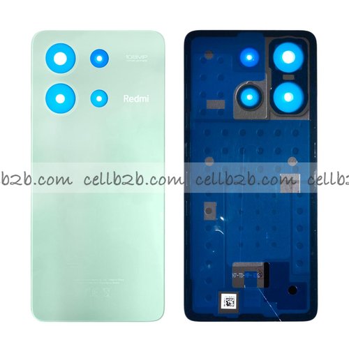 Tapa Trasera Xiaomi Redmi Note 13 4G Verde original (CON LENTE)