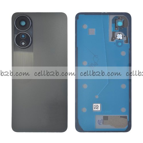 Tapa Trasera para OPPO A78 4G Negra CON LENTE