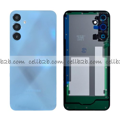 Tapa Trasera para Samsung A15 4G A155F Azul CON LENTE