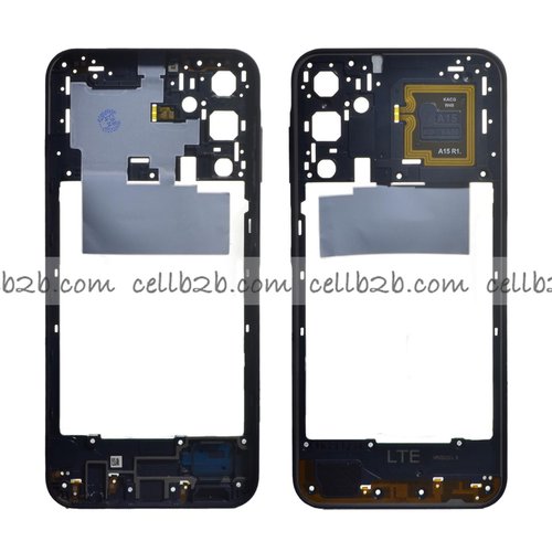 Carcasa Trasera para Samsung A15 4G A155F Negra