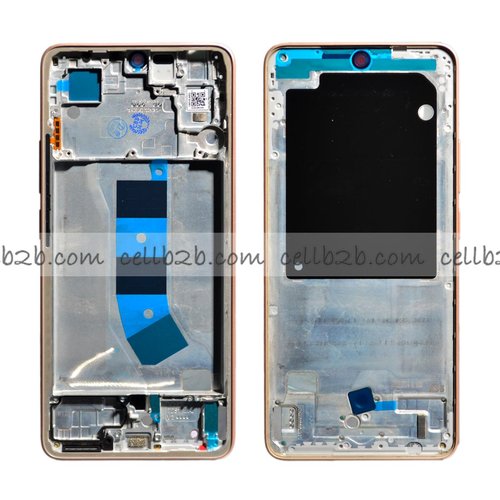 Carcasa Frontal para Xiaomi Redmi Note 13 4G Dorado Original