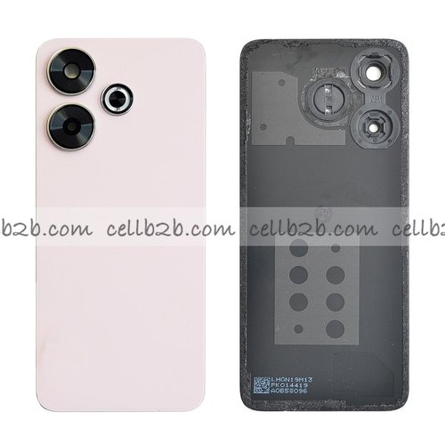 Tapa Trasera para Xiaomi Redmi 13 Rosa ORI CON LENTE