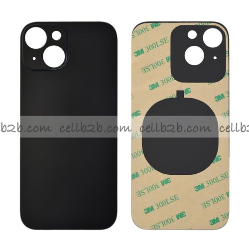 Tapa Trasera Cristal para iPhone 15 Negra