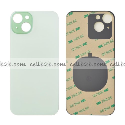 Tapa Trasera Cristal para iPhone 15 Plus Verde