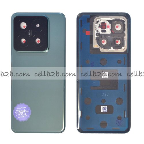 Tapa Trasera para Xiaomi Mi 14 Pro 5G Verde ORI CON LENTE