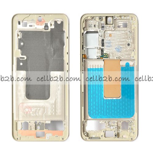 Carcasa Frontal para Samsung S23 5G S911B Dorada