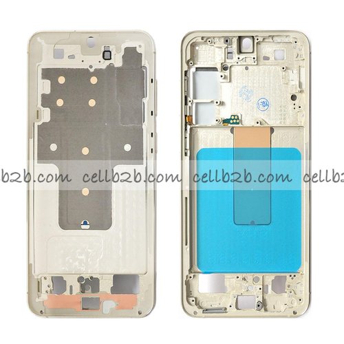 Carcasa Frontal para Samsung S23 Plus 5G S916B Dorada