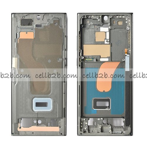 Carcasa Frontal para Samsung S23 Ultra 5G S918B Verde