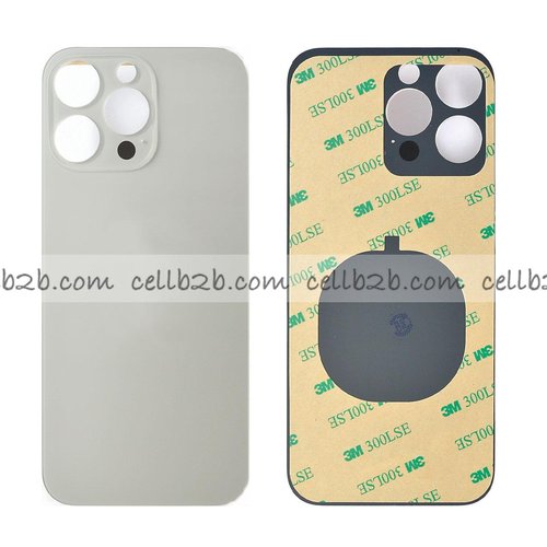 Tapa Trasera para iPhone 16 Pro Max Titanic Natural