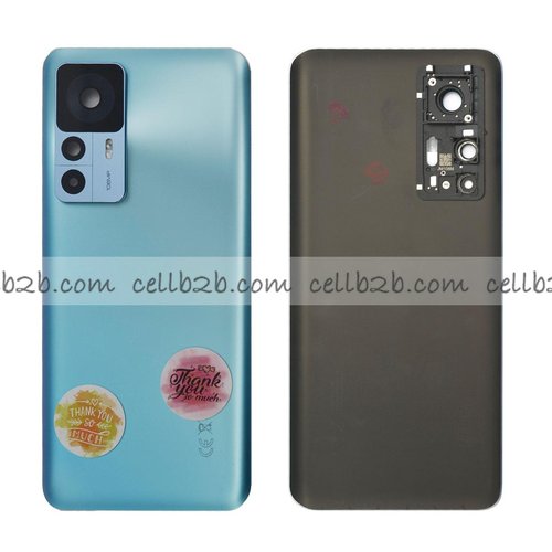 Tapa Trasera para Xiaomi Mi 12T Azul CON LENTE