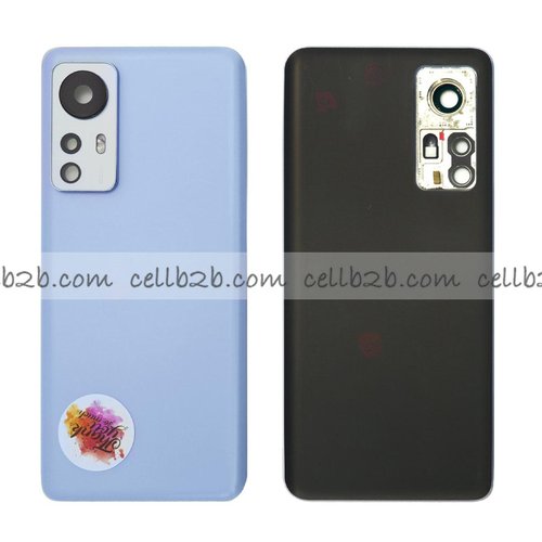Tapa Trasera Xiaomi Mi 12 5G / Mi 12X Azul CON LENTE