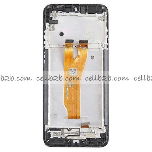 Original Pantalla ZTE Blade A53 / A53 Plus Negra CON MARCO Completa LCD+Táctil