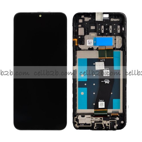 *Pantalla Samsung Galaxy A14 4G 2023 A145P / A145R Negra Con Marco Completa Original SERVICE PACK