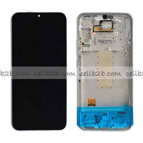 *Pantalla Samsung Galaxy A34 5G A346B Plateada CON MARCO Original LCD+Táctil SERVICE PACK