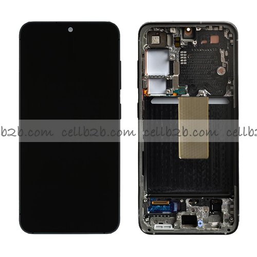 *Pantalla Samsung Galaxy S23 S911 Verde CON MARCO Original LCD+Táctil SERVICE PACK