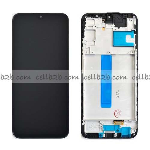 Pantalla Samsung Galaxy A25 5G A256B OLED Negra Con Marco Completa