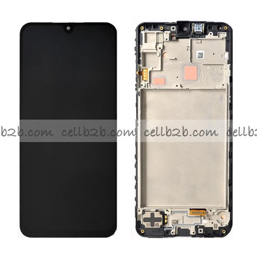 *Pantalla Samsung Galaxy A16 4G A165 Negra con Marco Completa Original SERVICE PACK