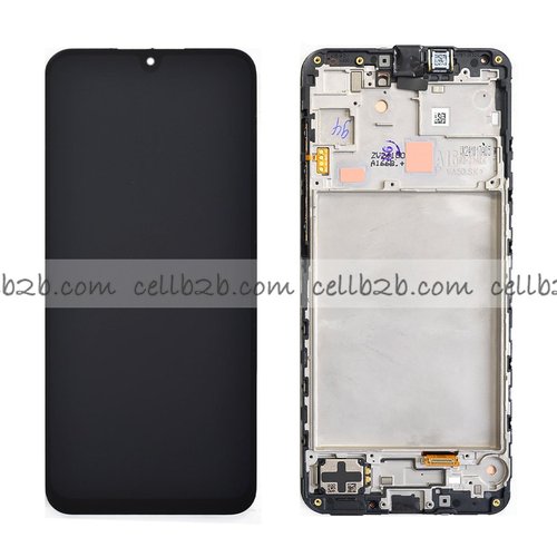 *Pantalla Samsung Galaxy A16 5G A166 Negra con Marco Completa Original SERVICE PACK