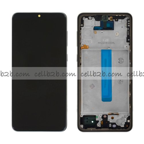 Pantalla Samsung Galaxy A33 5G A336B OLED Negra Con Marco Completa