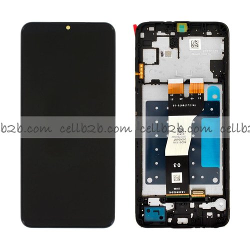 Original Nueva Pantalla Samsung Galaxy A05S A057F Negra Con Marco Completa