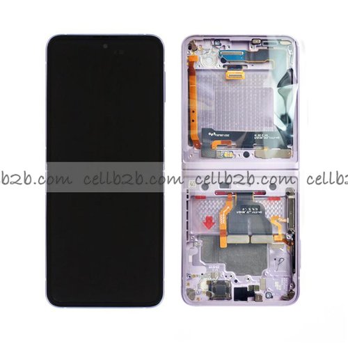 *Pantalla Samsung Galaxy Z Flip 3 5G F711 Violeta Interior Original SERVICE PACK
